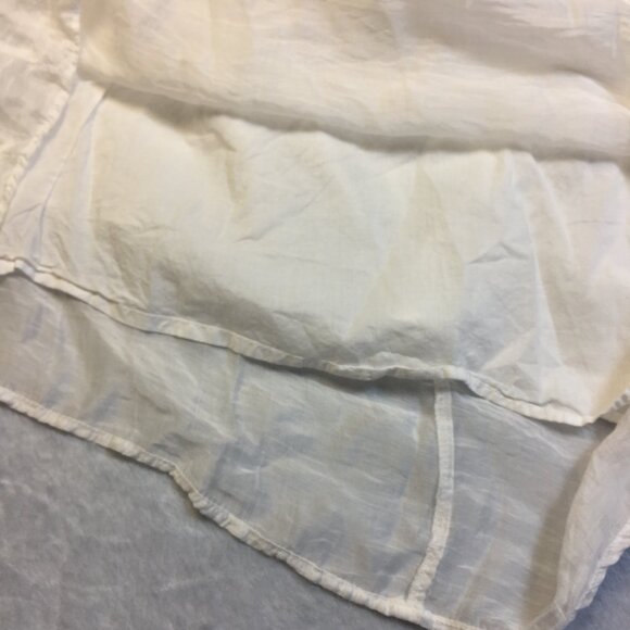 Zara Strappy Guipure Maxi Lace Dress XS Womans White V-neck Low Back Beach Boho - Picture 11 of 14